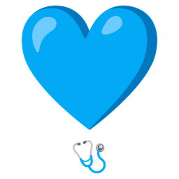 heart exclamation and stethoscope