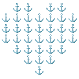 heart suit and anchor