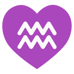 heart suit and Aquarius