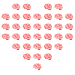 heart suit and brain