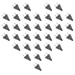 heart suit and electric plug