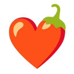 heart suit and hot pepper