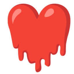 Heart suit and Melting face