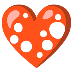 heart suit and mushroom