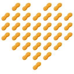 heart suit and peanuts