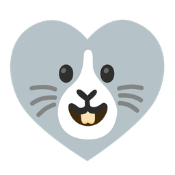 heart suit and rabbit face