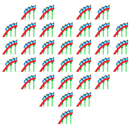 heart suit and roller coaster