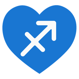 heart suit and Sagittarius