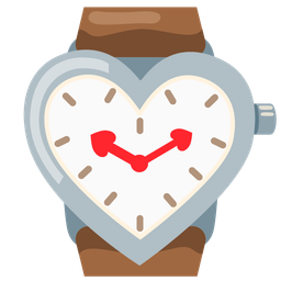 heart suit and watch