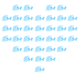 heart suit and wind face