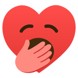 heart suit and yawning face