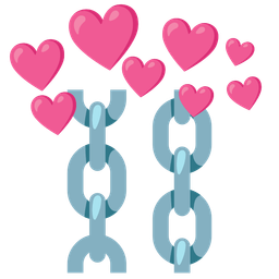 heart with arrow and chains