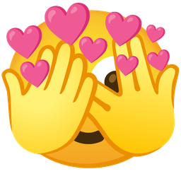 heart with arrow and face with peeking eye