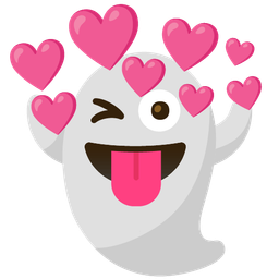 heart with arrow and ghost