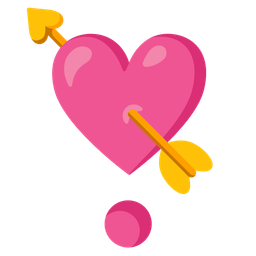 heart with arrow and heart exclamation