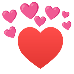 heart with arrow and heart suit