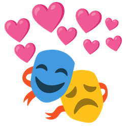 heart with arrow and performing arts