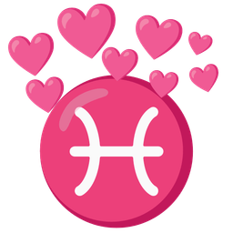 heart with arrow and Pisces