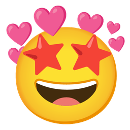 Heart with arrow and Star-struck