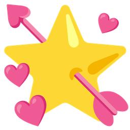 heart with arrow and star