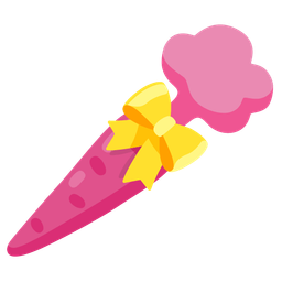 heart with ribbon and carrot