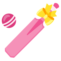 heart with ribbon and cricket game