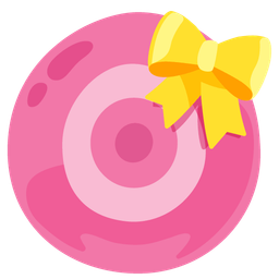 heart with ribbon and nazar amulet