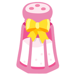 Heart with ribbon and Salt