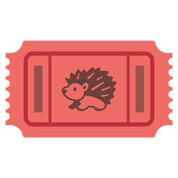 Hedgehog and Admission tickets