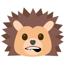 Hedgehog and Biting lip