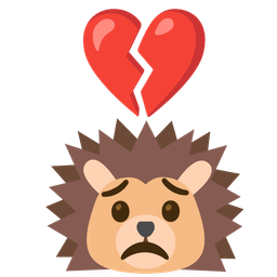 Hedgehog and Broken heart