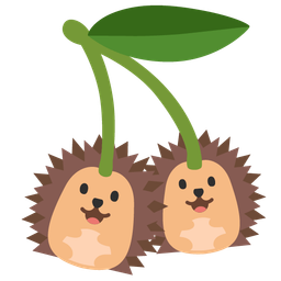 Hedgehog and Cherries