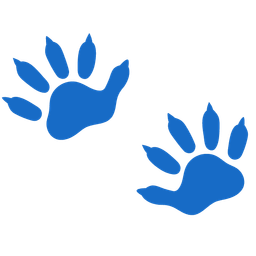 Hedgehog and Footprints