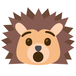 Hedgehog and Hushed face