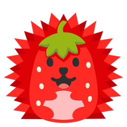 Hedgehog and Strawberry