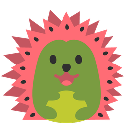 Hedgehog and Watermelon