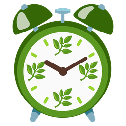 herb and alarm clock