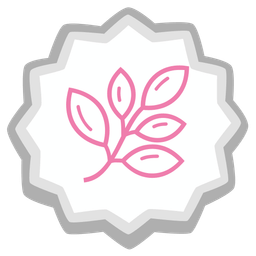 herb and fish cake with swirl