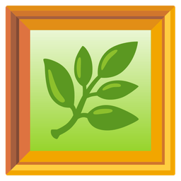 herb and framed picture