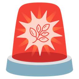 herb and police car light