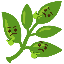 herb and thinking face