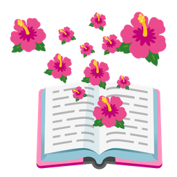 hibiscus and books
