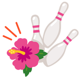 hibiscus and bowling