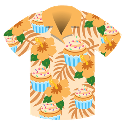 hibiscus and cupcake