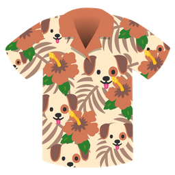 hibiscus and dog face