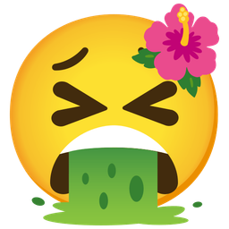 hibiscus and face vomiting