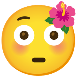 hibiscus and flushed face