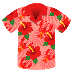 hibiscus and lobster