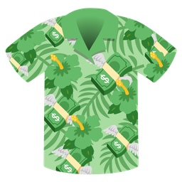 hibiscus and money with wings