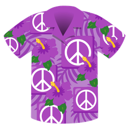 hibiscus and peace symbol